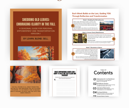 Shedding Old Leaves and Embracing Clarity in the Fall PLR Guide