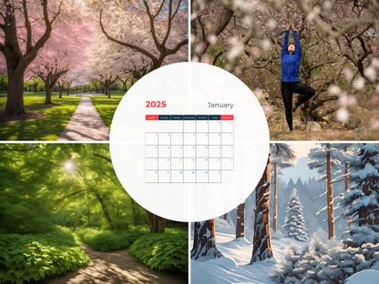 "Inspire and Empower: A Seasonal Calendar to Growth for You and Your Clients" January-June