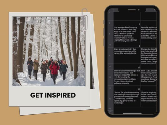 "Inspire and Empower: A Seasonal Calendar to Growth for You and Your Clients" January-June